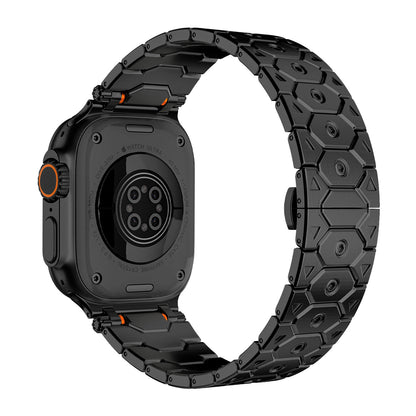 RivetGrid Stainless Steel Band for Apple Watch
