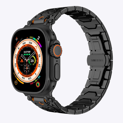 RivetGrid Stainless Steel Band for Apple Watch