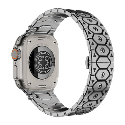 RivetGrid Stainless Steel Band for Apple Watch