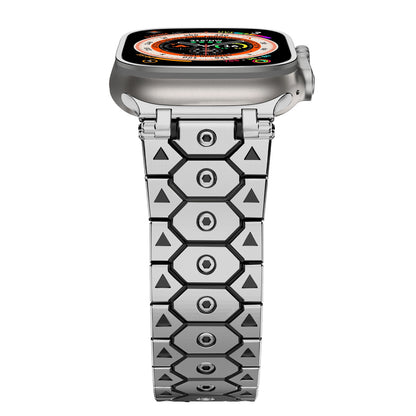 RivetGrid Stainless Steel Band for Apple Watch