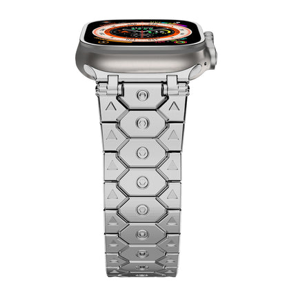 RivetGrid Stainless Steel Band for Apple Watch