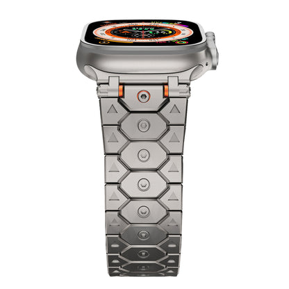 RivetGrid Stainless Steel Band for Apple Watch