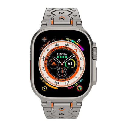 RivetGrid Stainless Steel Band for Apple Watch