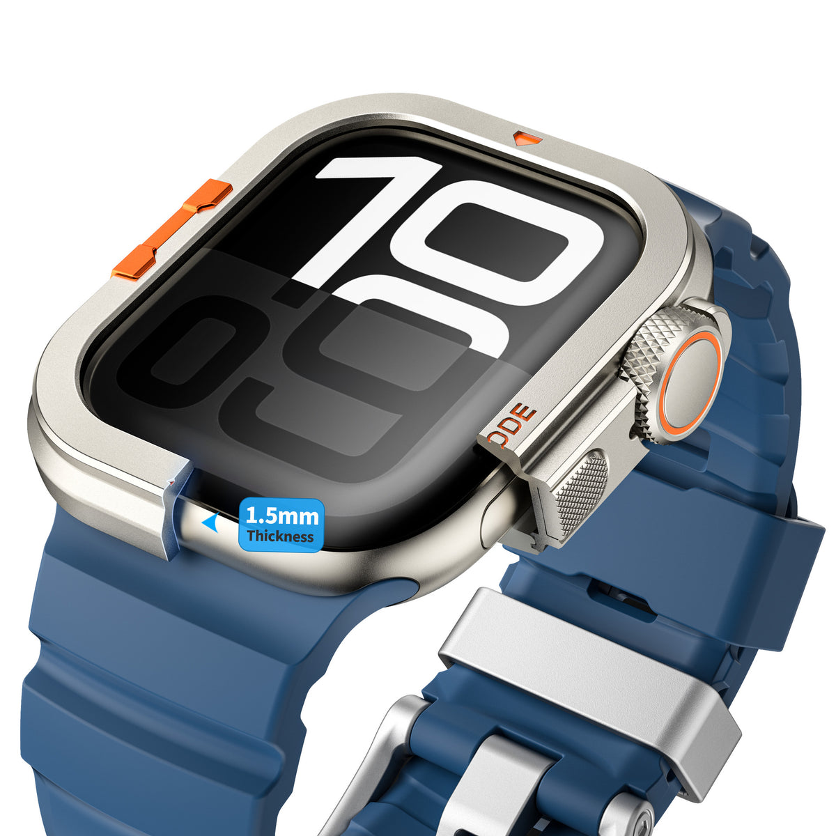 Rugged Alpine Metal Case for Apple Watch