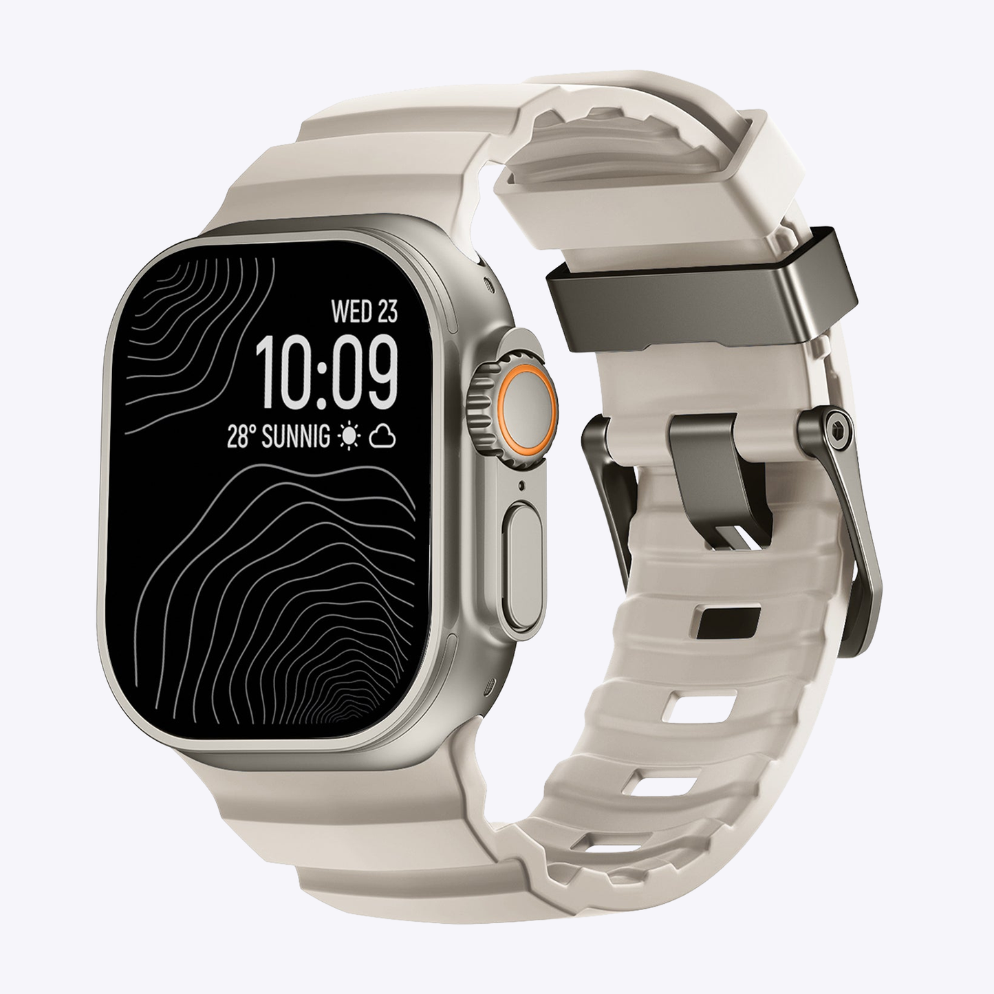 Rugged Outdoor Silicone Band for Apple Watch