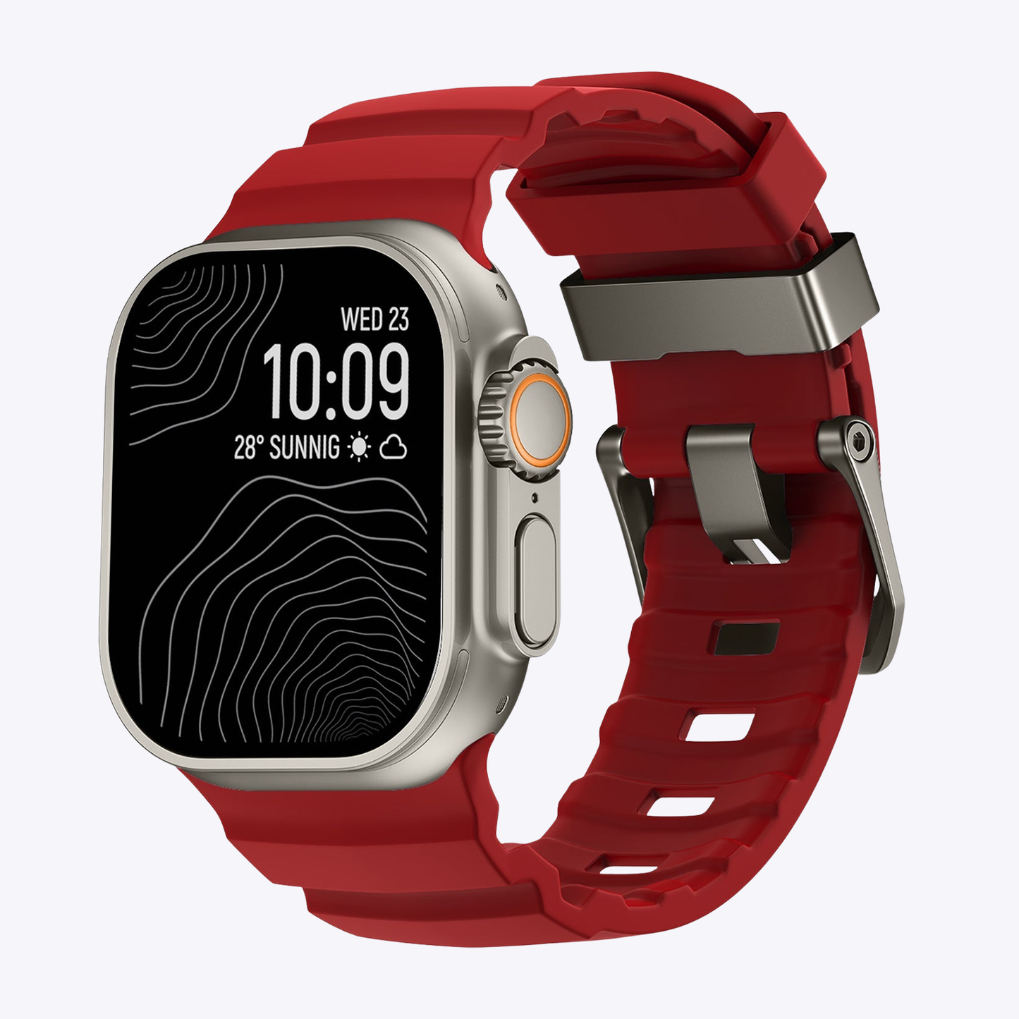 Rugged Outdoor Silicone Band for Apple Watch