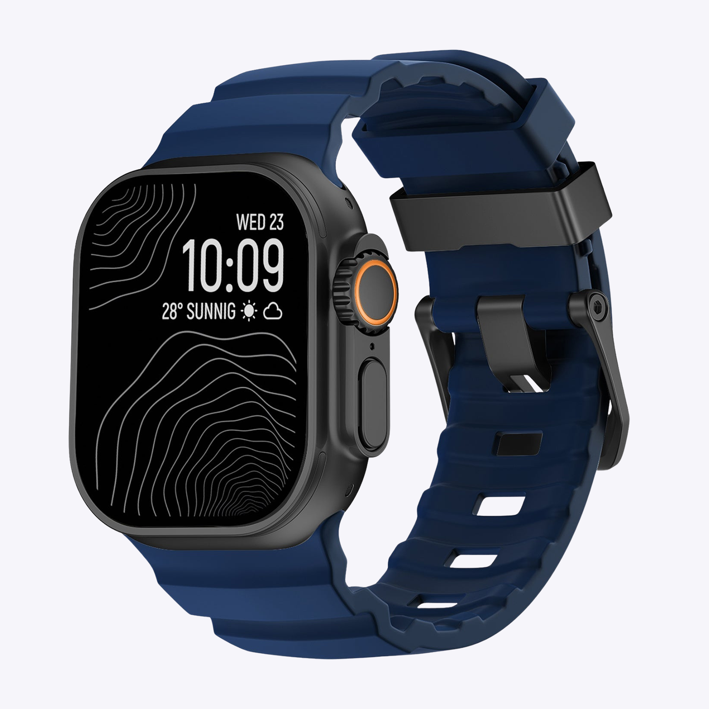 Rugged Outdoor Silicone Band for Apple Watch