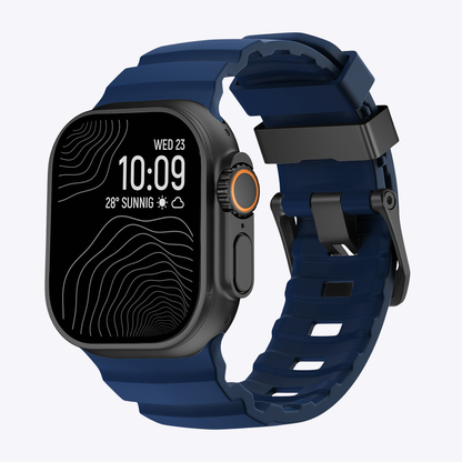 Rugged Outdoor Silicone Band for Apple Watch