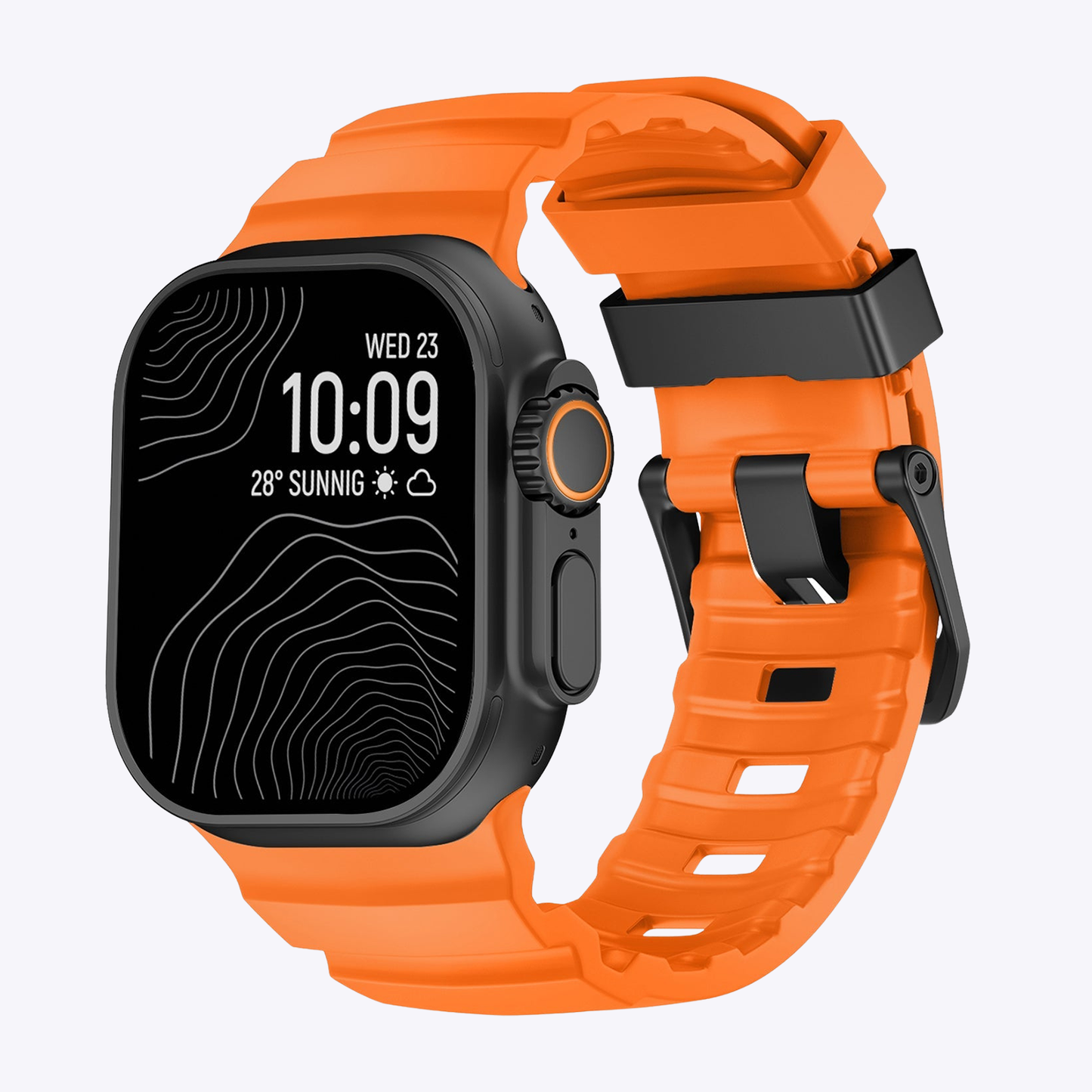 Rugged Outdoor Silicone Band for Apple Watch