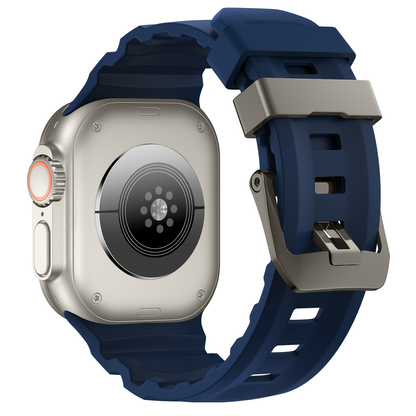 Rugged Outdoor Silicone Band for Apple Watch