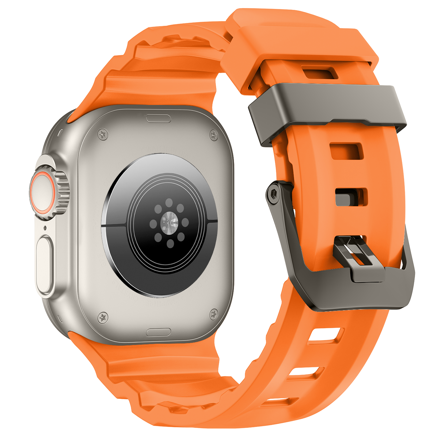 Rugged Outdoor Silicone Band for Apple Watch