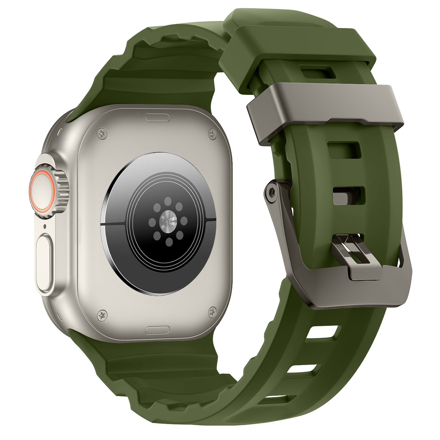 Rugged Outdoor Silicone Band for Apple Watch