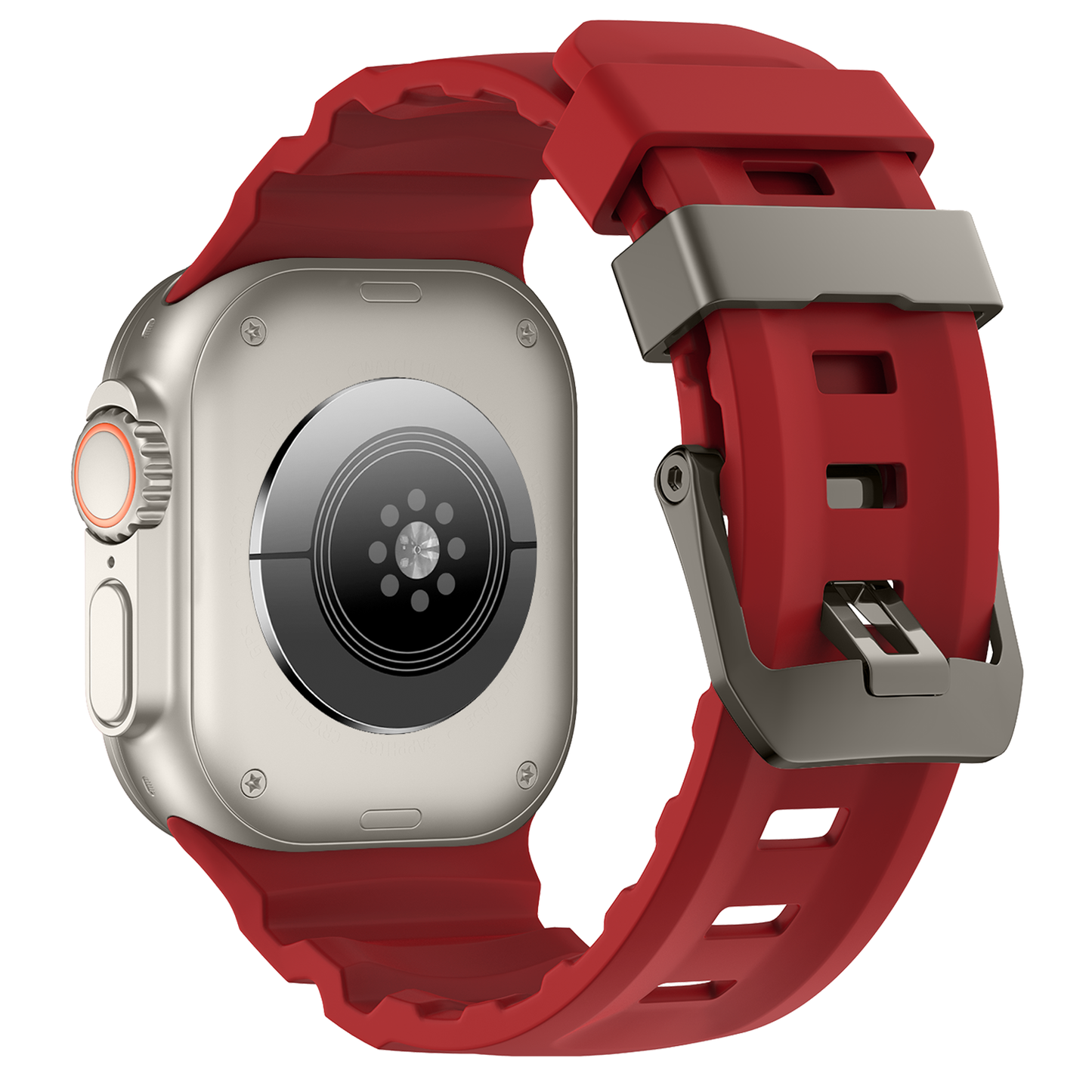 Rugged Outdoor Silicone Band for Apple Watch
