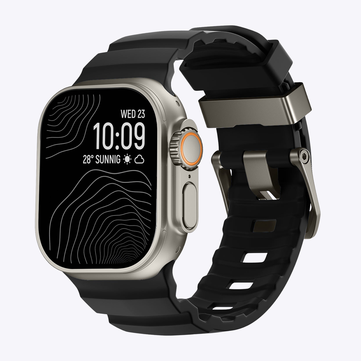 Rugged Outdoor Silicone Band for Apple Watch