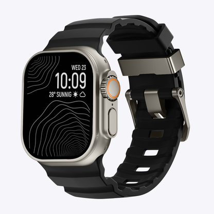 Rugged Outdoor Silicone Band for Apple Watch