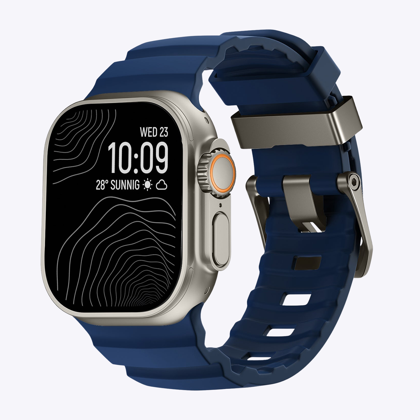 Rugged Outdoor Silicone Band for Apple Watch