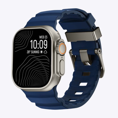 Rugged Outdoor Silicone Band for Apple Watch