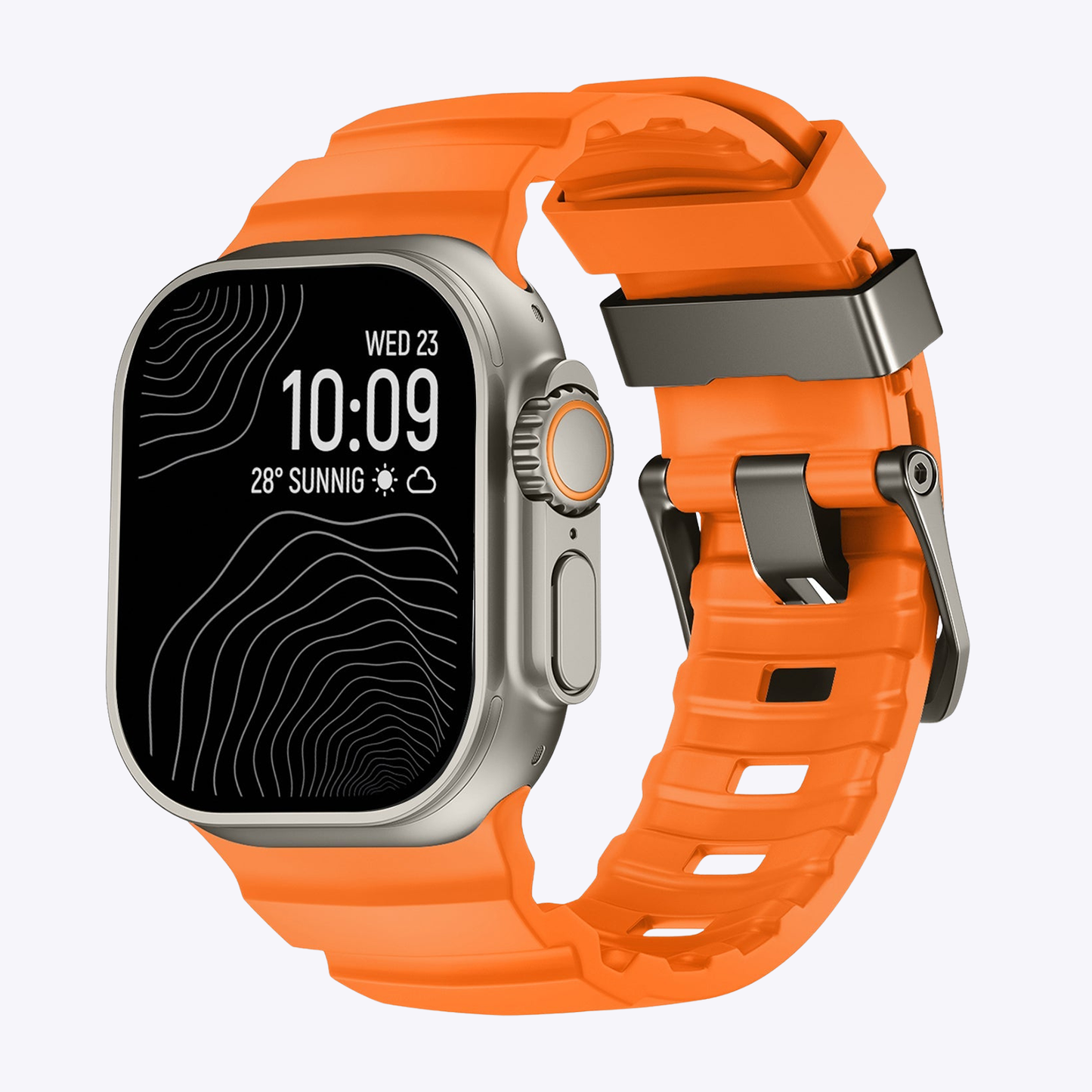Rugged Outdoor Silicone Band for Apple Watch