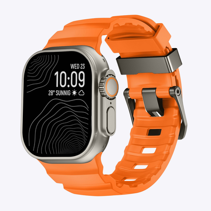 Rugged Outdoor Silicone Band for Apple Watch