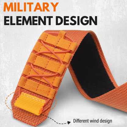 Rugged Tactical Nylon Band for Apple Watch