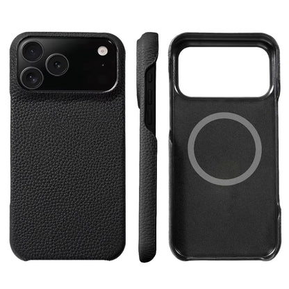 Cowhide Leather MagSafe Case for iPhone