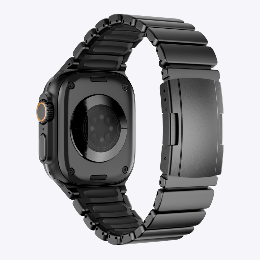 Titanium FKM Hybrid Band for Apple Watch