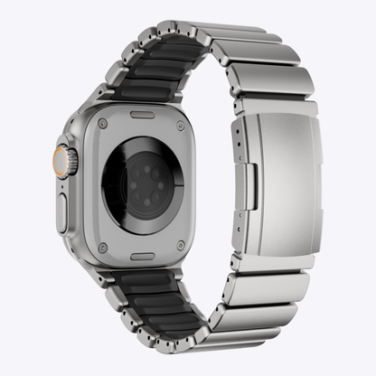 Titanium FKM Hybrid Band for Apple Watch