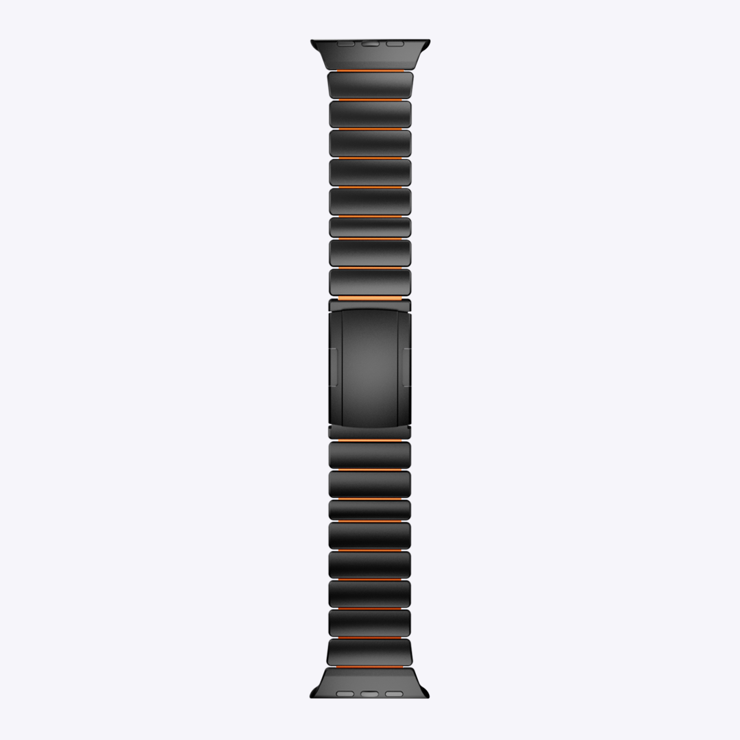 Titanium FKM Hybrid Band for Apple Watch