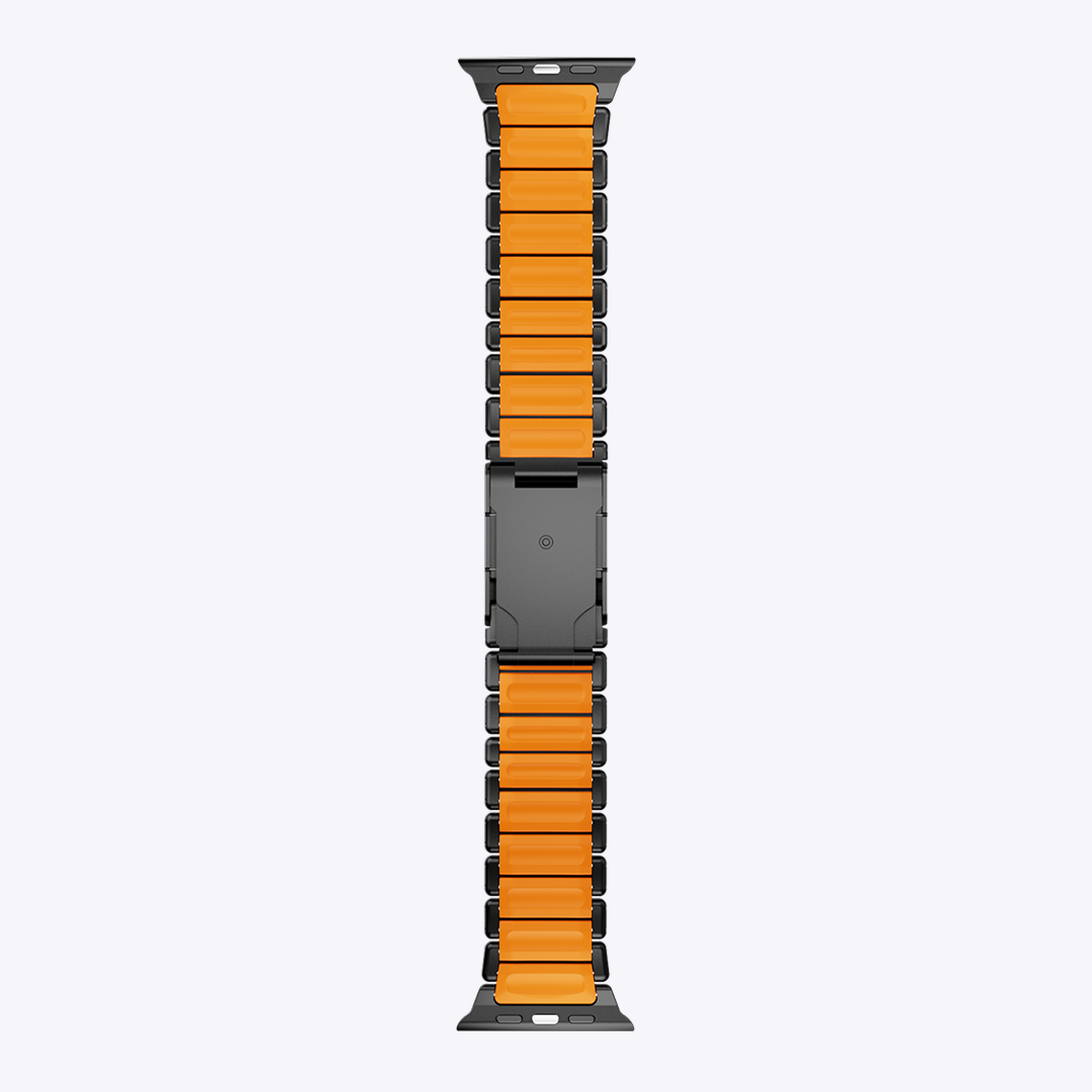Titanium FKM Hybrid Band for Apple Watch