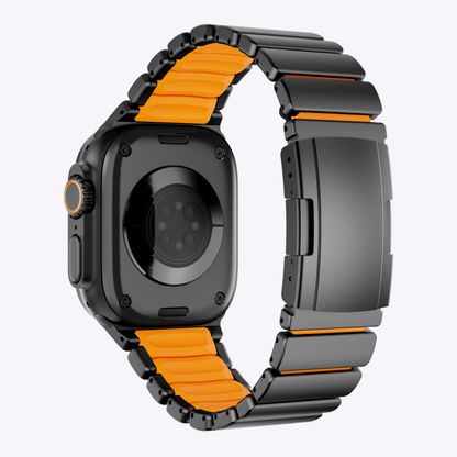 Titanium FKM Hybrid Band for Apple Watch
