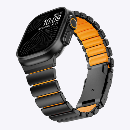 Titanium FKM Hybrid Band for Apple Watch