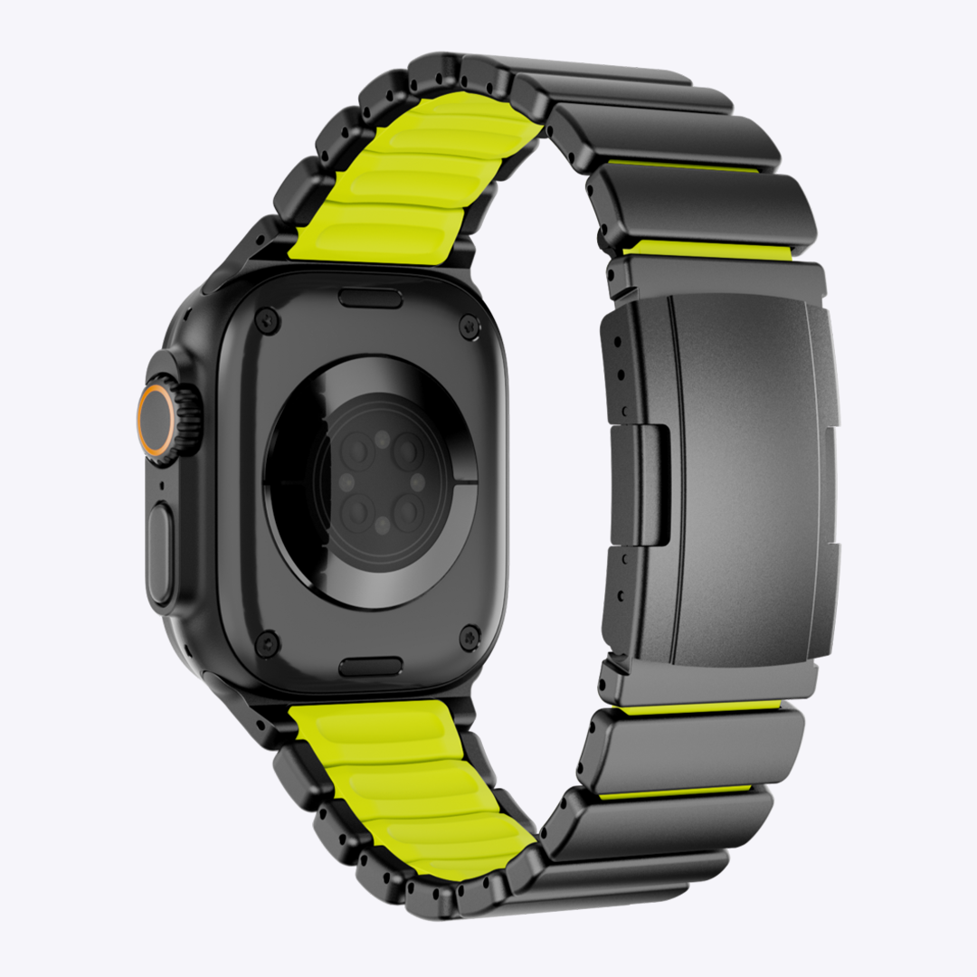 Titanium FKM Hybrid Band for Apple Watch