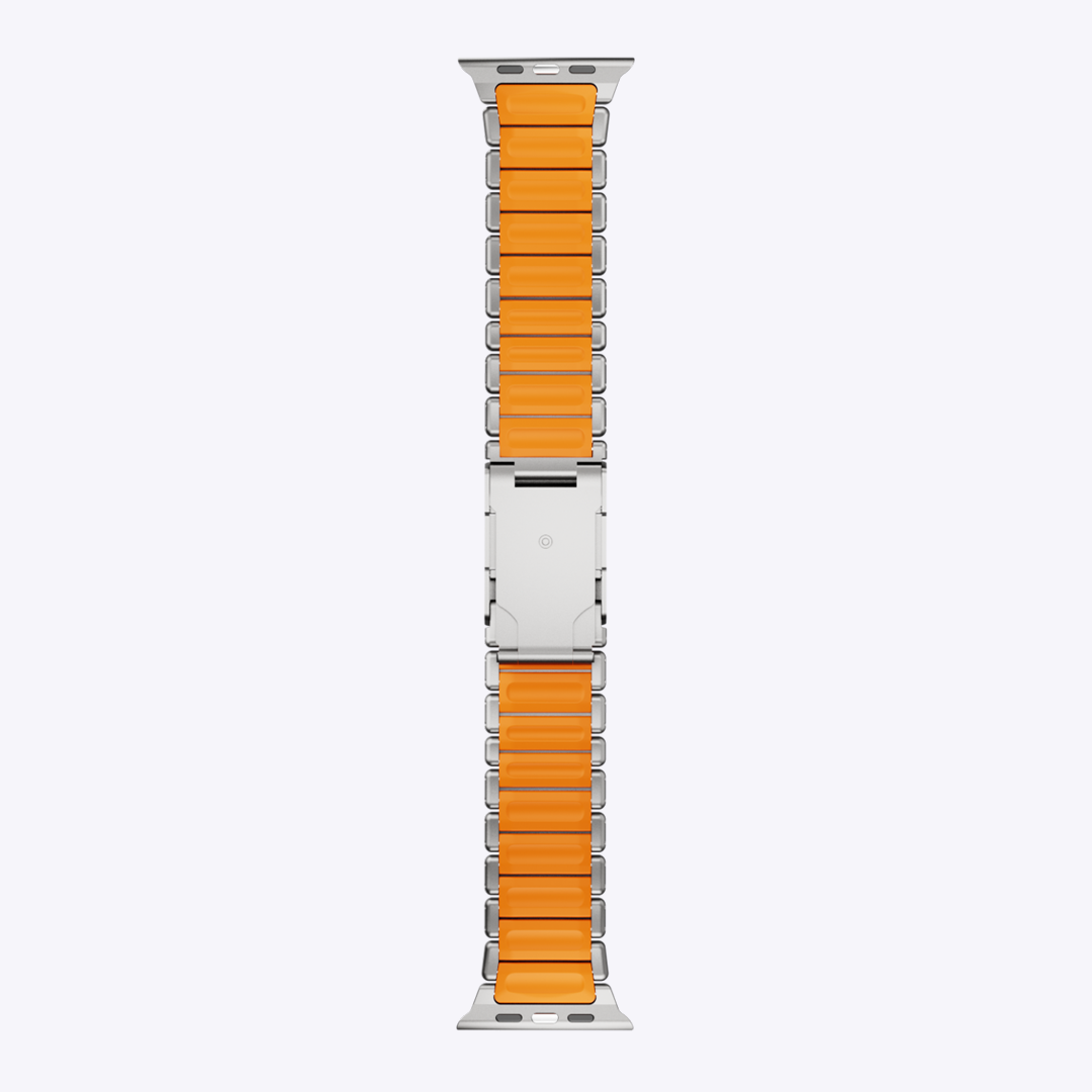 Titanium FKM Hybrid Band for Apple Watch