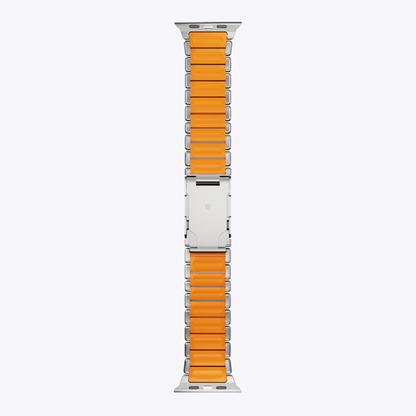 Titanium FKM Hybrid Band for Apple Watch