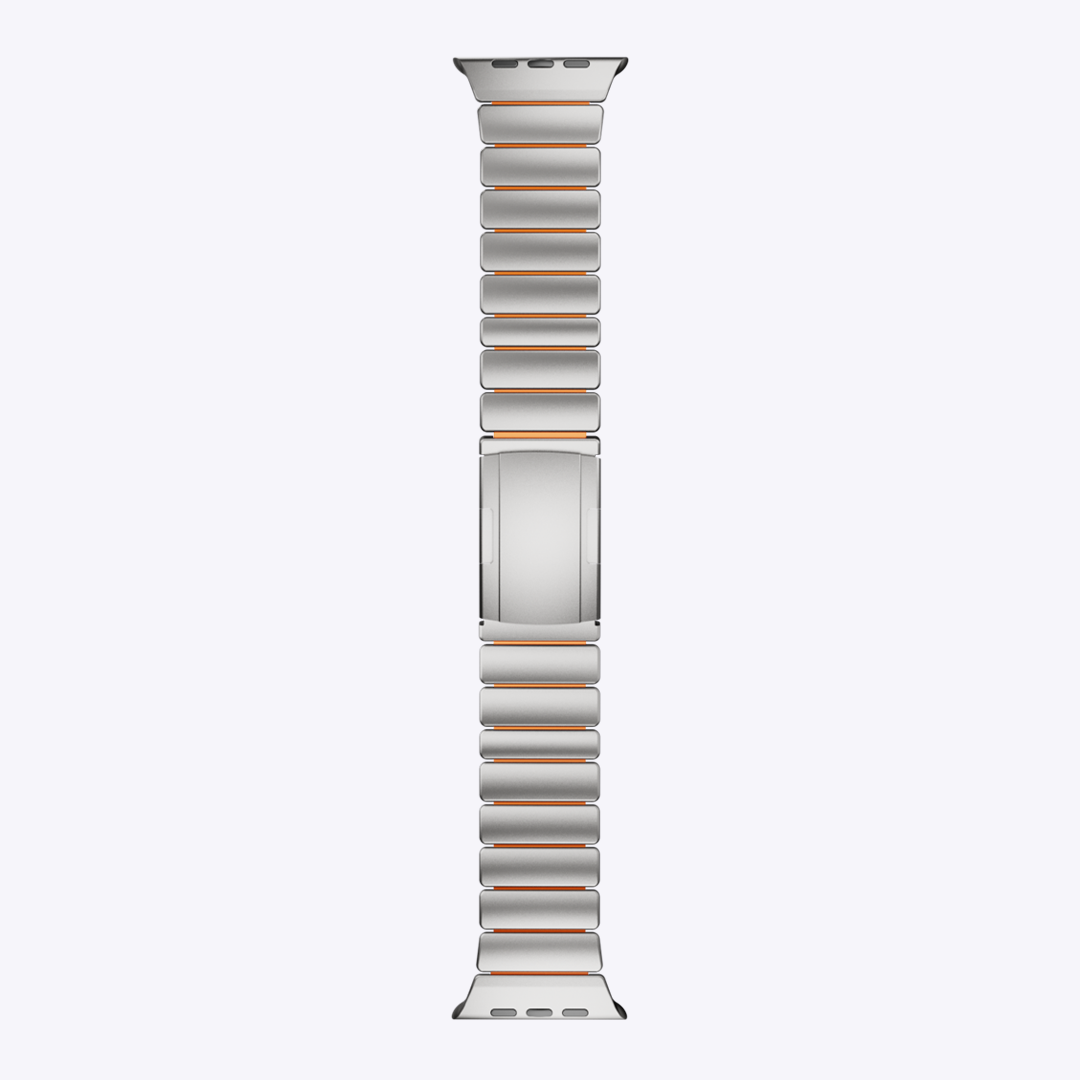 Titanium FKM Hybrid Band for Apple Watch