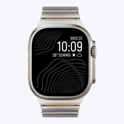 Titanium FKM Hybrid Band for Apple Watch