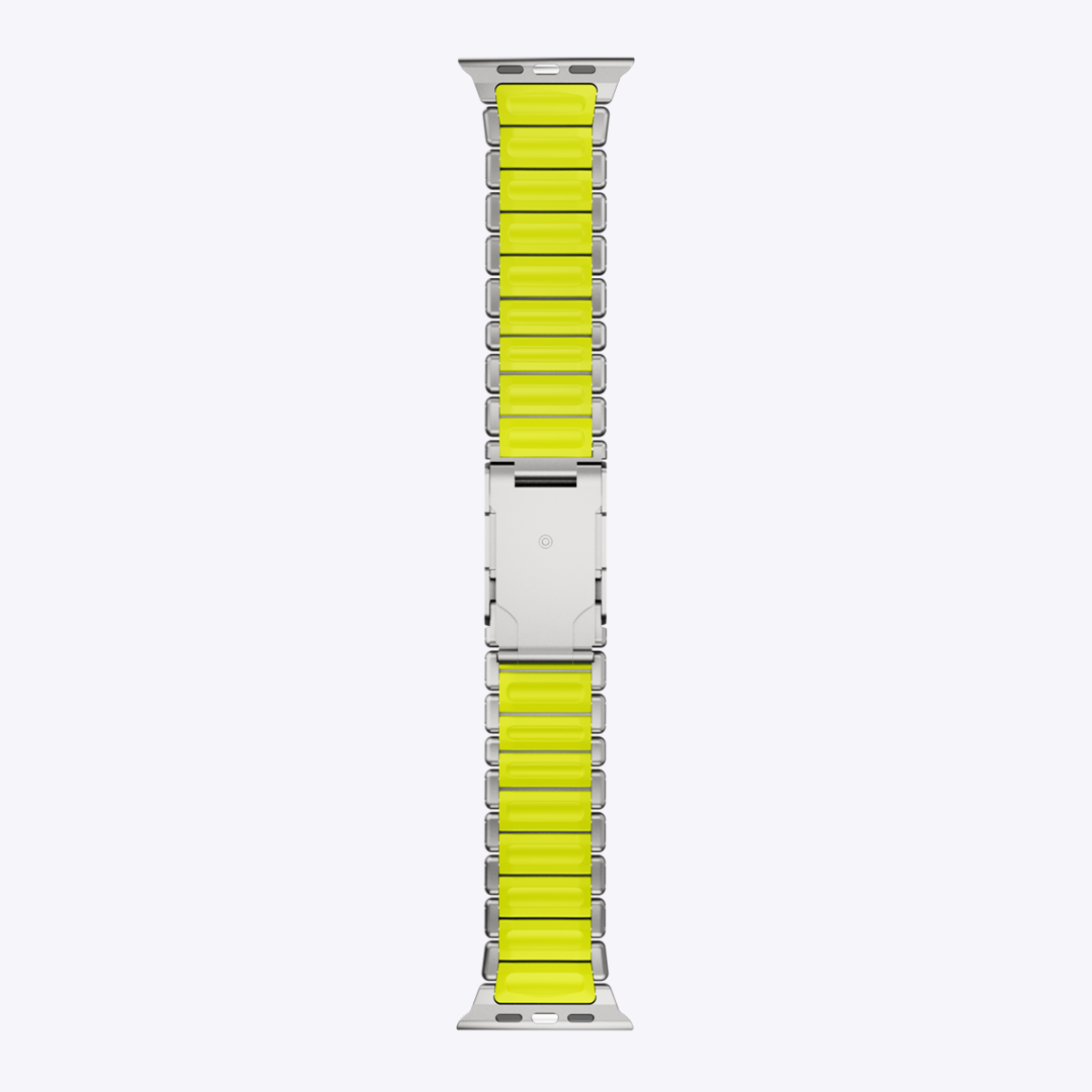 Titanium FKM Hybrid Band for Apple Watch