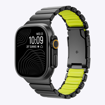 Titanium FKM Hybrid Band for Apple Watch