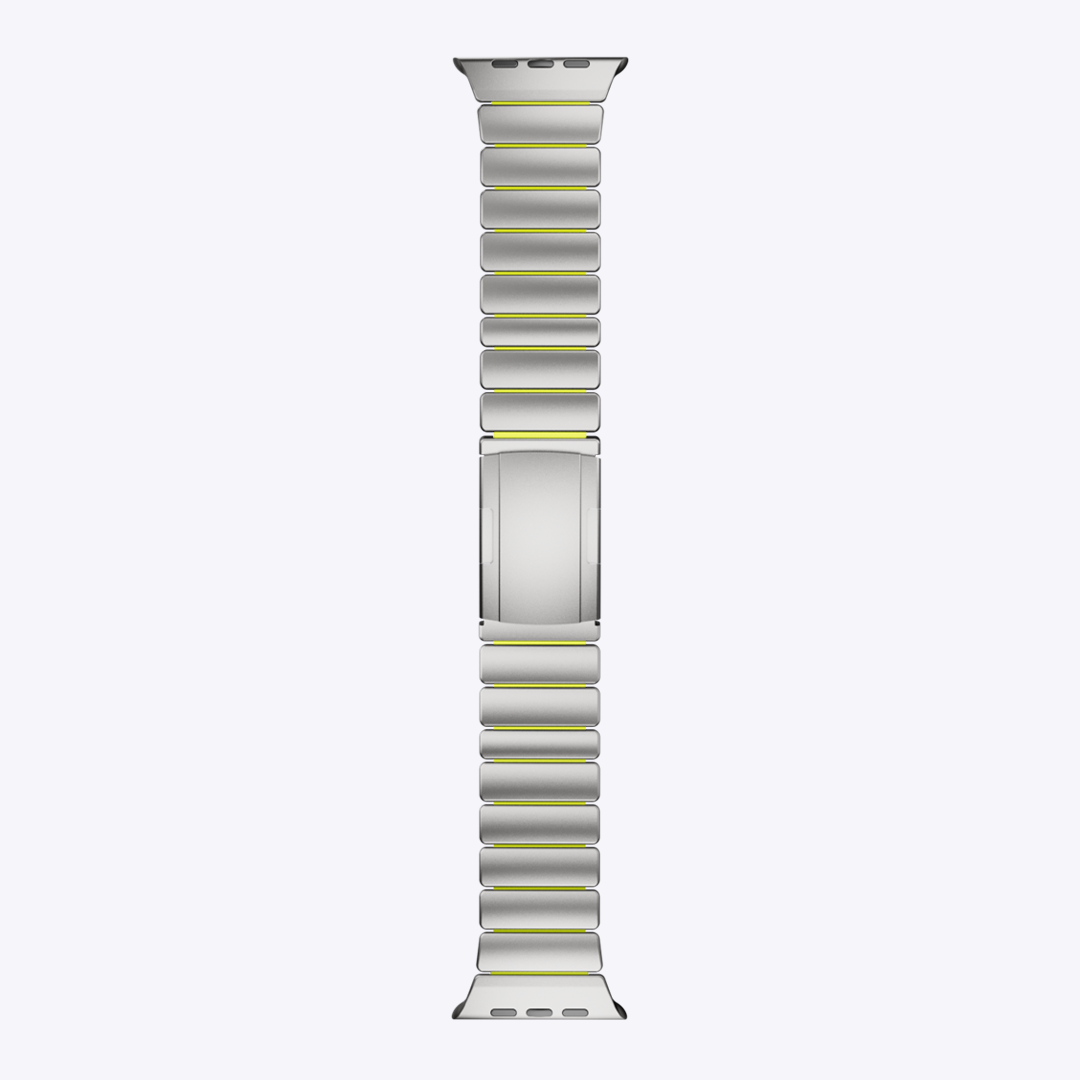Titanium FKM Hybrid Band for Apple Watch