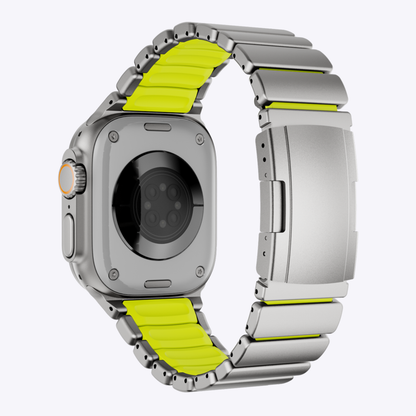 Titanium FKM Hybrid Band for Apple Watch