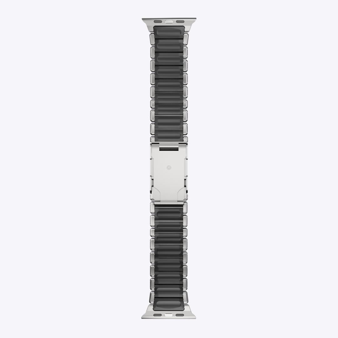 Titanium FKM Hybrid Band for Apple Watch