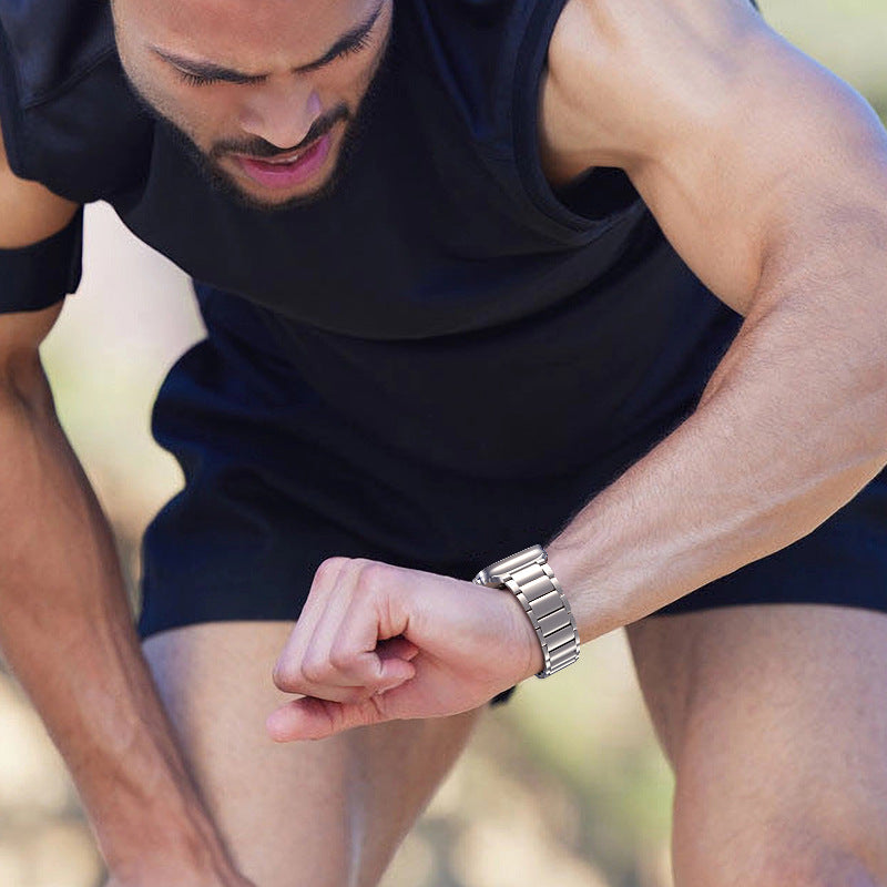 Titanium Magnetic Clasp Band for Apple Watch
