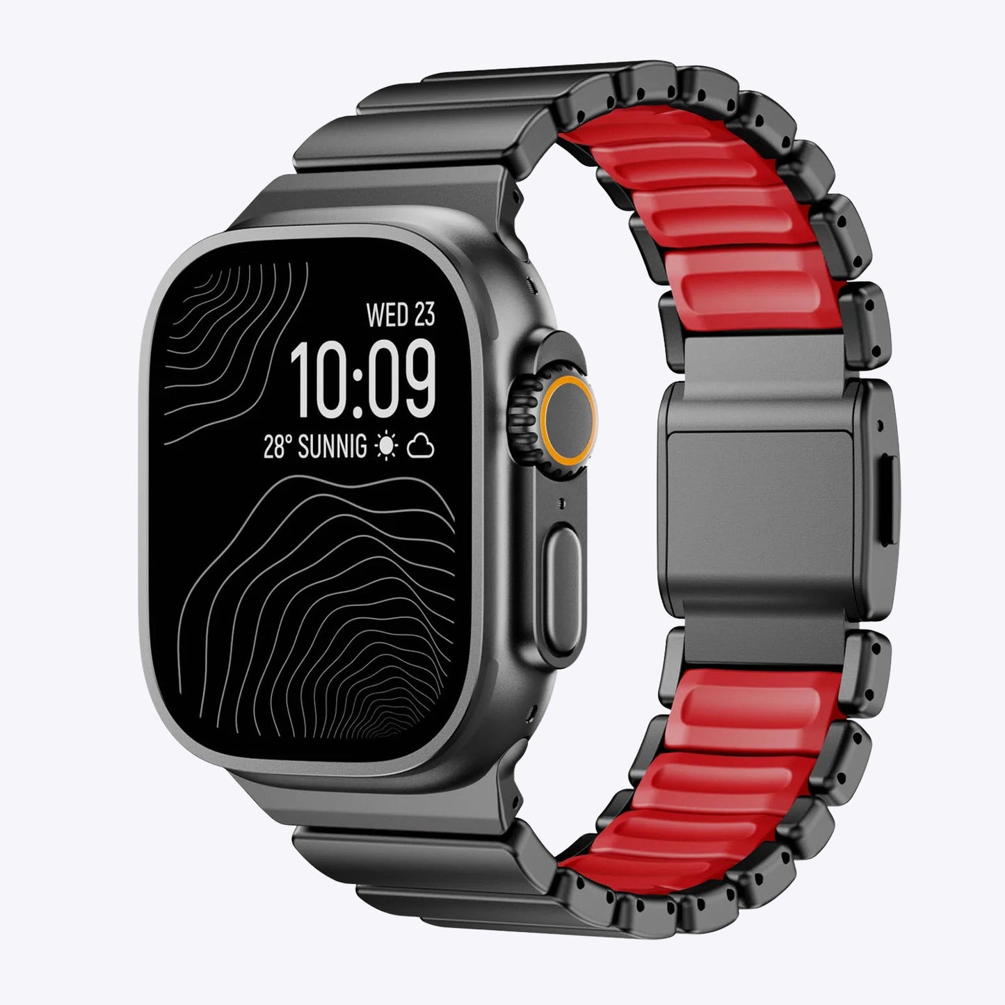 Titanium Magnetic Hybrid Band for Apple Watch