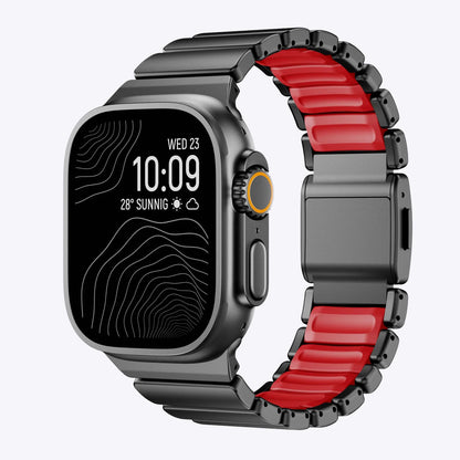 Titanium Magnetic Hybrid Band for Apple Watch