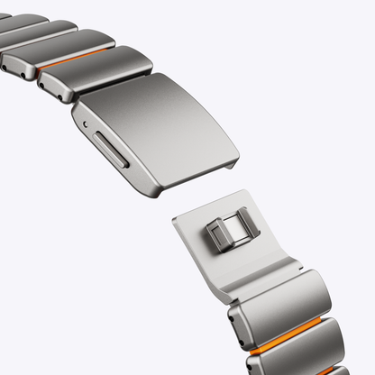 Titanium Magnetic Hybrid Band for Apple Watch
