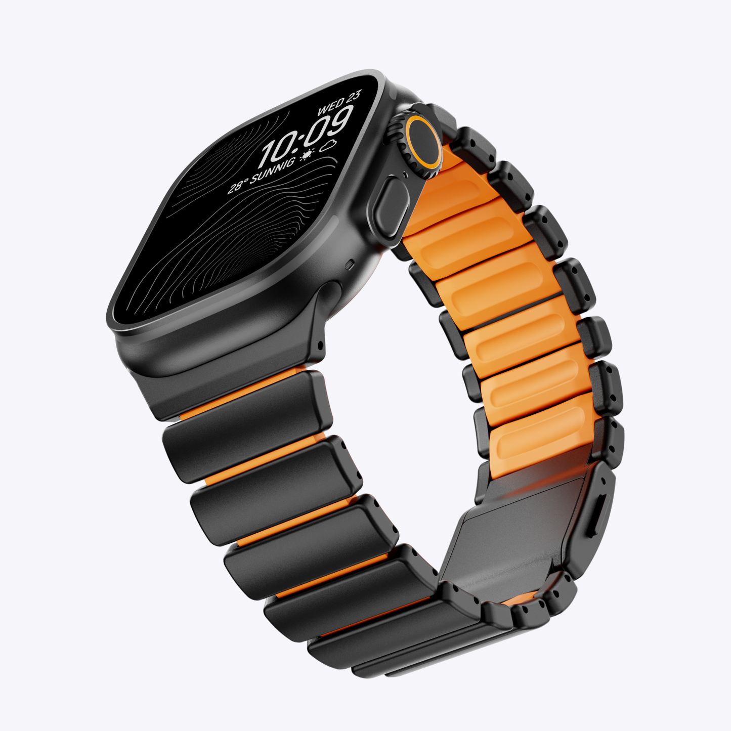 Titanium Magnetic Hybrid Band for Apple Watch