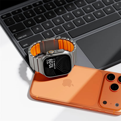 Titanium Magnetic Hybrid Band for Apple Watch