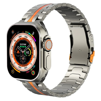 Titanium Style Metal Band for Apple Watch