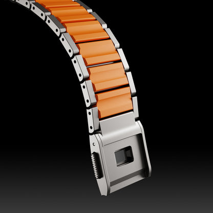 Titanium Wave Hybrid Band for Apple Watch