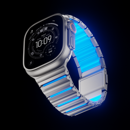 Titanium Wave Hybrid Band for Apple Watch